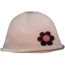 Bonnet en Tricot de Coton Soyeux