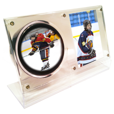 Hockey Puck Combo Display