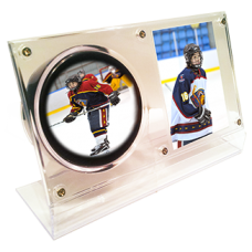 Présentoir Combo à Rondelle de Hockey